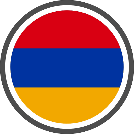Armenia Flag Round Circle Icon