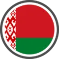 Belarus Flag Round Circle Icon